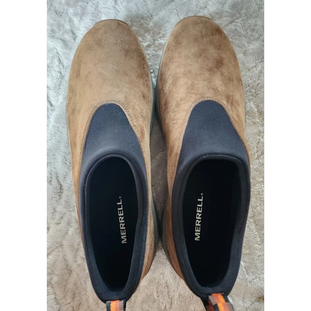 Merrell Winter Moc 3 Earth Brown Suede Mens Slip On Shoes 11 J004455